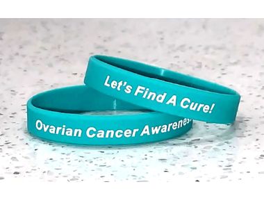 Ovarian Cancer Awareness Wristband - Teal